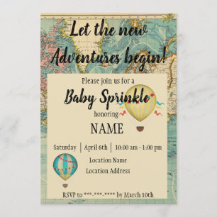 Invitation Nouvelle aventure