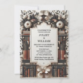 Invitation Nouvelle bibliothèque Old English Book Club Couver (Devant)