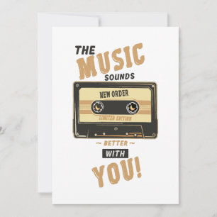 Invitation Nouvelle commande - Bande de la cassette