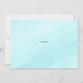 Invitation Nouvelle fête de naissance en plein air normale (Dos)