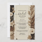 Invitation Nouvelle Fête des mariées de papier en dentelle de (Devant)