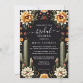 Invitation Nouvelle Fiesta Cactus Voyage Fête des mariées Mex (Devant)