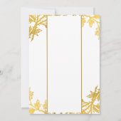 Invitation Nouvelle maison moderne automne pendaison de créma (Dos)