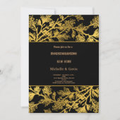 Invitation Nouvelle maison moderne automne pendaison de créma (Devant)