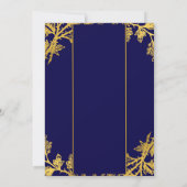 Invitation Nouvelle maison moderne automne pendaison de créma (Dos)