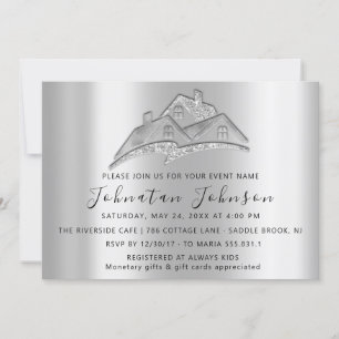 Invitation Nouvelle maison Nous avons déménagé Maison Fête Im