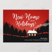 Invitation Nouvelle maison pour la maison de vacances dans la (Devant)