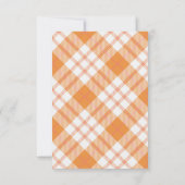 Invitation Nouvelle maison pour l'automne, la porte de la gra (Dos)