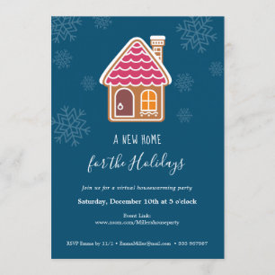 Invitation Nouvelle maison pour le parc de loisirs virtuel de