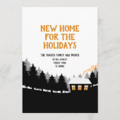 Invitation Nouvelle maison pour les vacances (Devant)