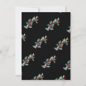 Invitation Nouvelle Maison pour les Vacances Annonce de Démén (Dos)