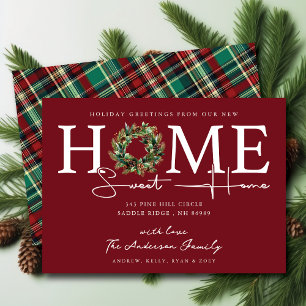 Invitation Nouvelle maison Sweet Home Vacances Moving Faire-p