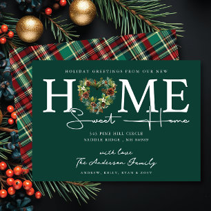 Invitation Nouvelle maison Sweet Home Vacances Moving Faire-p