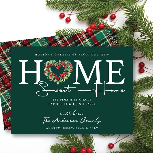 Invitation Nouvelle maison Sweet Home Vacances Moving Faire-p