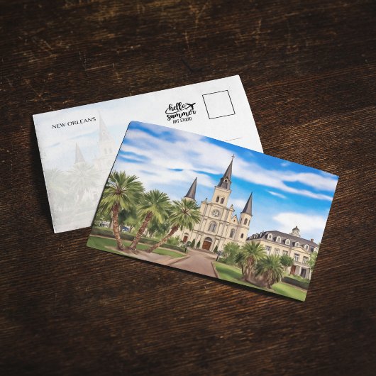 Invitation Nouvelle-Orléans Cathédrale Saint-Louis Louisiane 