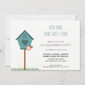 Invitation Nouvelle partie à la maison mignonne moderne de (Devant)