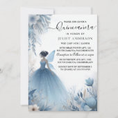 Invitation Nouvelle Sorcière d'arbre naturel Quinceanera de l (Devant)