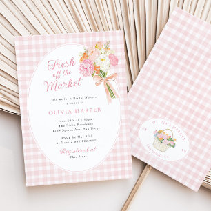 Invitation Nouvellement arrivée sur le marché Pré-ados rose B