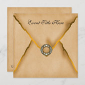 Invitation Nouvelles années faites sur commande ornées de (Devant / Derrière)