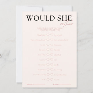 Invitation Nova Voudrait-Elle Plutôt Jeu De Mariage