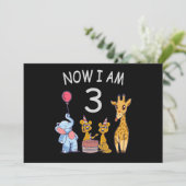 Invitation Now I le 3e jour du Birthday (Debout devant)