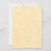 Invitation Nuage scintillant étoile dorée rêveuse pour bébé (Dos)