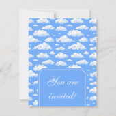 Invitation Nuages (Devant)