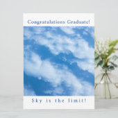 Invitation Nuages dans le ciel (Debout devant)