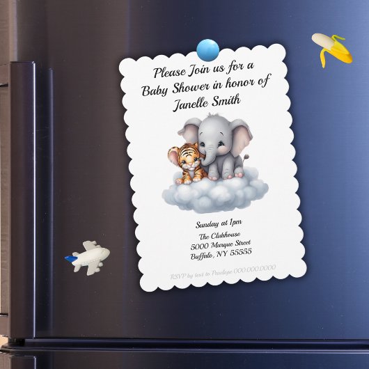 Invitation Nuages d'étranglement