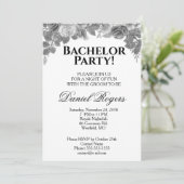 Invitation Nuances de gris de roses et enterrement de vie de  (Debout devant)