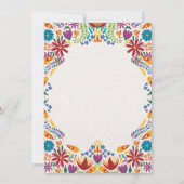 Invitation Nuestra Boda Flowers Botanical Spanish Wedding (Dos)