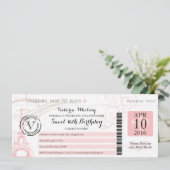 Invitation Nuit à Paris | Anniversaire 16 ans (Debout devant)