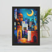 Invitation Nuit Abstraite du Ramadan (Debout devant)