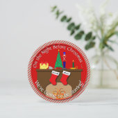 Invitation Nuit avant Noël ・ Fête du vin et du fromage (Debout devant)