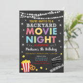 Invitation Nuit d'anniversaire du Jardin Movie (Debout devant)