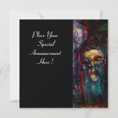 Invitation NUIT DE CARNAVAL À VENISE Mascarade Vénitienne Mas (Dos)