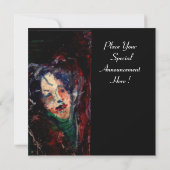 Invitation NUIT DE CARNAVAL À VENISE Mascarade Vénitienne Mas (Dos)