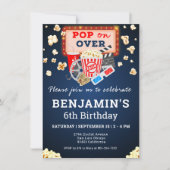 Invitation Nuit de cinéma Anniversaire (Devant)