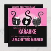 Invitation Nuit de dames à hurler (Devant / Derrière)