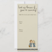 Invitation Nuit de filles (Dos)