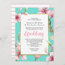 Nuit de printemps de fleurs de cerisier d'aquarell