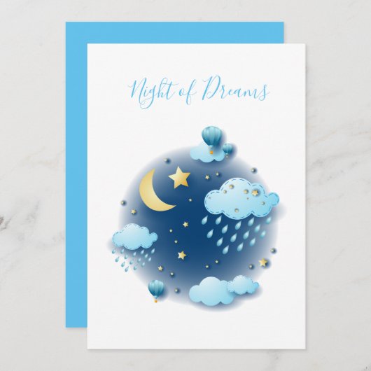 Invitation Nuit des rêves (Devant / Derrière)