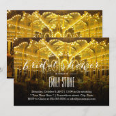 Invitation Nuit d'été Joyeux Partir Fête des mariées ronde (Devant / Derrière)