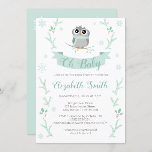 Invitation Nuit d'hiver pour le petit-duc d'hiver