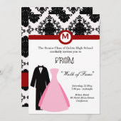 Invitation Nuit du bal (Devant / Derrière)