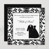 Invitation Nuit du bal (Devant / Derrière)