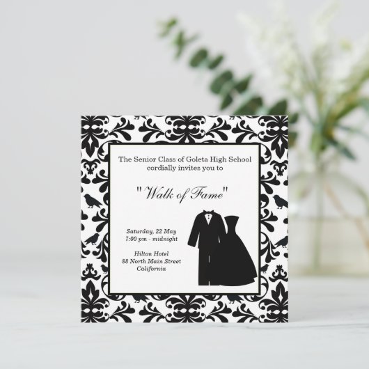 Invitation Nuit du bal (Debout devant)