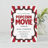 Invitation Nuit du film Popcorn Anniversaire | Fête du Théâtr (Debout devant)