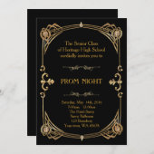 Invitation Nuit du prof senior (Devant / Derrière)