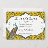 Invitation Nuit et Moutarde Faire Part de Carton de Mariage d (Devant)